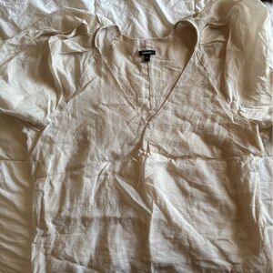 Express puffy sleeve top